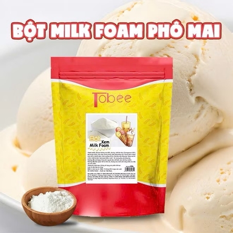 Bột Milk Foam Tobee túi 500g - PHÔ MAI