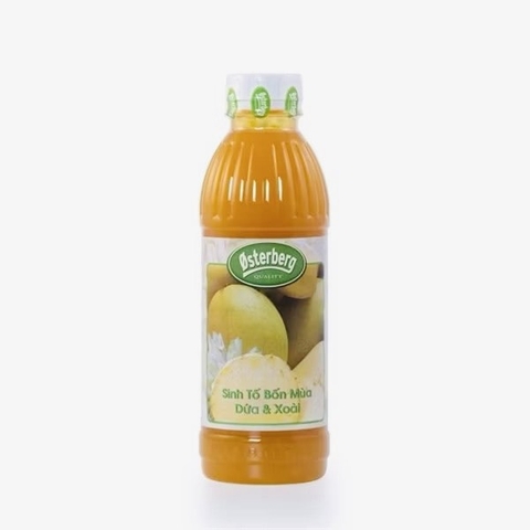 Sinh tố Osterberg Dứa và Xoài chai 1 lít