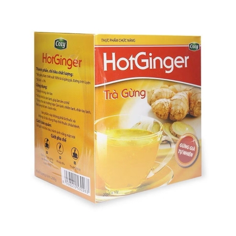 Trà gừng Hot Ginger Cozy hộp 200g