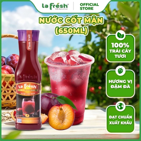 Nước cốt Mận La fresh 650ml