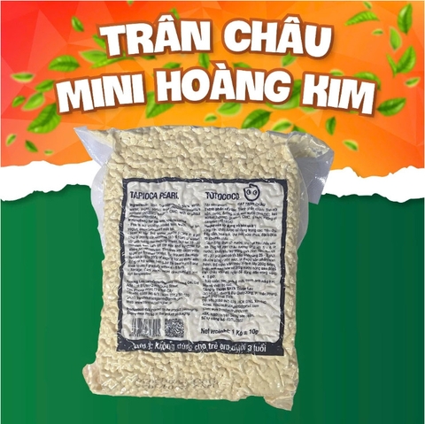 [Thùng 20 túi] Trân châu Hoàng Kim Mini Totococo túi 1kg