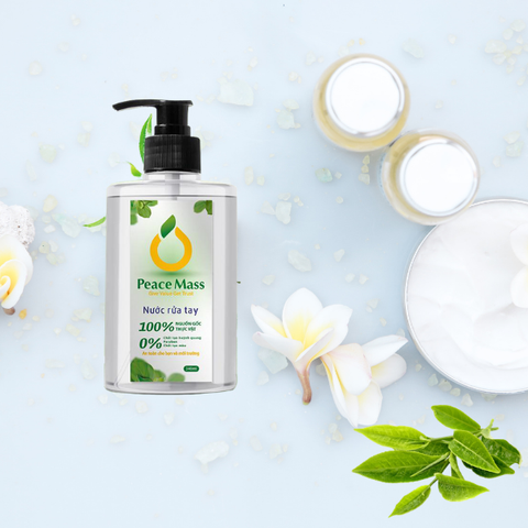 NƯỚC RỬA TAY HỮU CƠ PEACE MASS – 340ml
