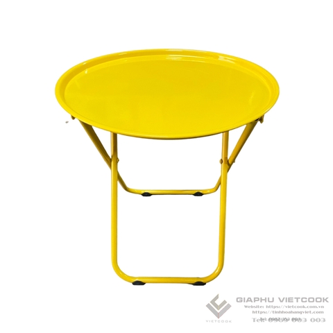 Bàn cafe tròn gấp gọn - KT: 50cm*Ø43cm