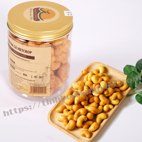 Hạt điều da cá VIETCROP - hũ 350gr