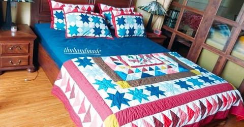 Vì sao một chiếc chăn tại HQQuilt có thể được ghép từ hàng nghìn mảnh vải?
