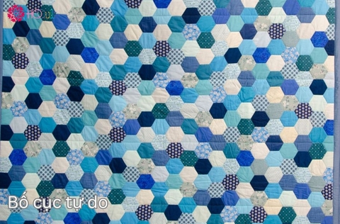 Bố cục tự do trong quilting – Khi sự ngẫu hứng trở thành nghệ thuật