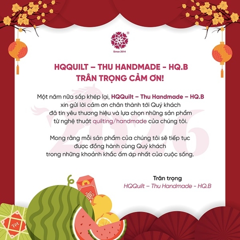 HQQUILT – HÀNH TRÌNH MỘT NĂM PHỤNG SỰ VÀ TRI ÂN