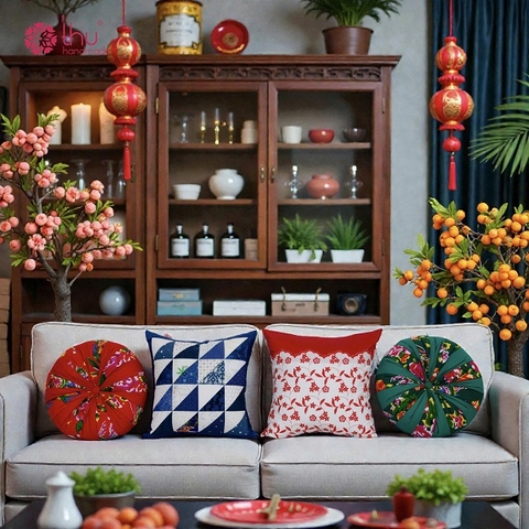 Gối Decor Sắc Xuân