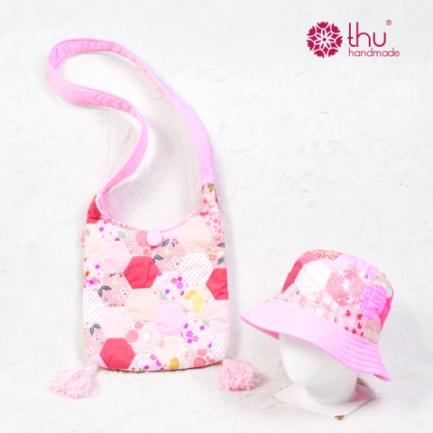 Set túi mũ ghép lục lăng