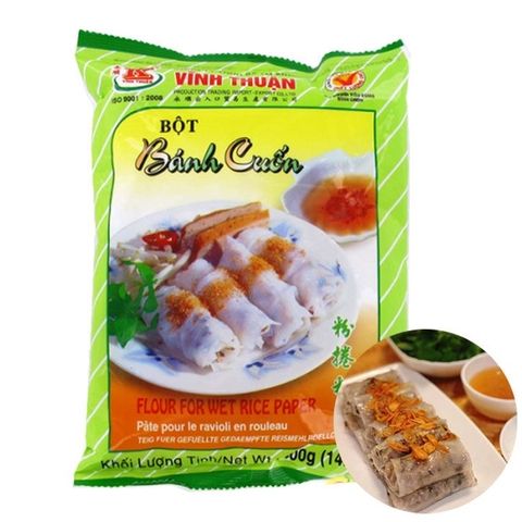 Bột bánh cuốn Vĩnh Thuận gói 400g VINH THUAN Bot Banh Cuon 粉捲粉 400g