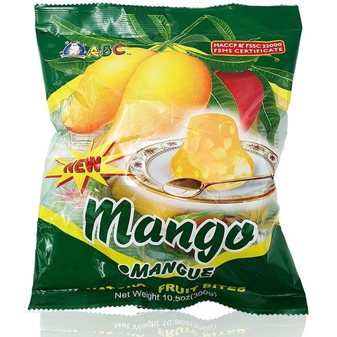 Thạch Xoài ABC gói 300g ABC Mango jelly 果凍芒果 300g