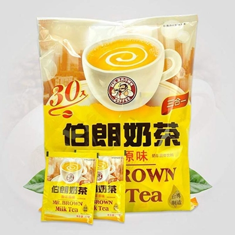 Trà sữa Mr.Brown túi 30 gói x 17g MR. BROWN Milk Tea 奶茶 30*17g