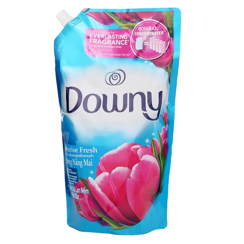 Nước xả vải Downy Hương Nắng Mai túi 1.6L DOWNY Sunrise Fresh Softener 柔軟精補充包-藍 1.5L