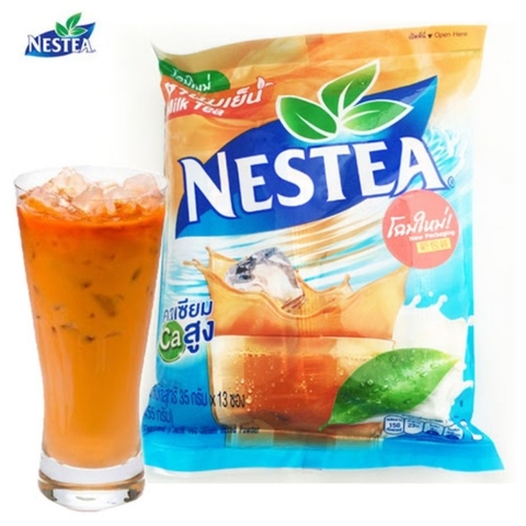 Trà sữa Thái Lan Nestea hộp 13 gói x 35g NESTEA Thai Milk Tea Powder 雀巢泰式奶茶 13*35g