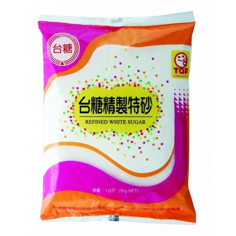 TSC Refined White Sugar 台糖精製特砂 500g Đường trắng Đài Loan gói 500g TSC Refined White Sugar 台糖精製特砂 500g