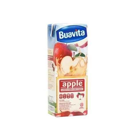 Nước Ép Vị Táo Buavita hộp 250ml BUAVITA Apple Juice  蘋果果汁 250ml