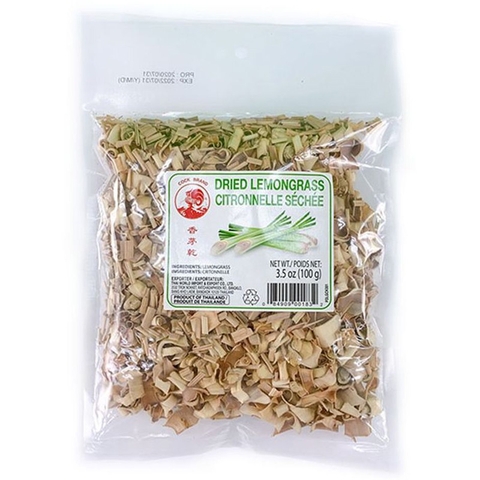 Sả Xay Hiệu Cock gói 100g COCK Dried Lemon Grass 香茅乾 100g