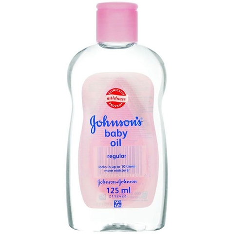 Dầu Massage Trẻ Em Johnson'S Hương Hoa chai 120ml JOHNSON'S Pink Baby Oil 嬰兒油 125ml