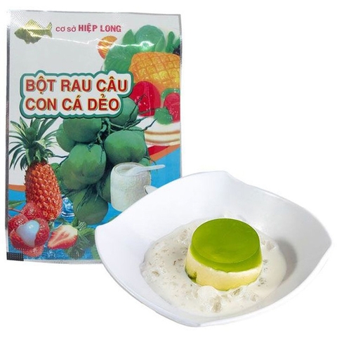 Bột Rau Câu Con Cá Dẻo Hiệp Long gói 10g HIEP LONG Bot Rau Cau Con Ca Deo 果凍粉 10g