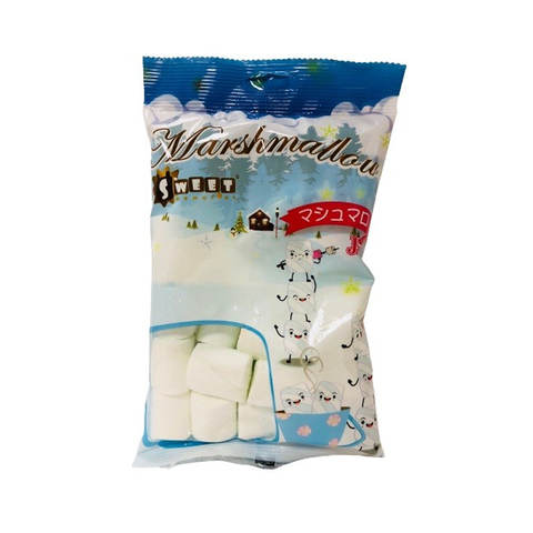 Kẹo Sweet Marshmallowreo trắng gói 130g SWEET Marshmallow White Jumbo 特大白棉花糖 130g