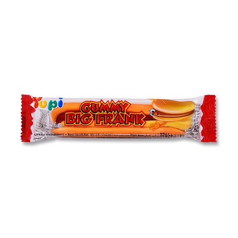 Kẹo dẻo hotdog Yupi gói 35g YUPI Gummy Hot Dog 大熱狗QQ糖 35g