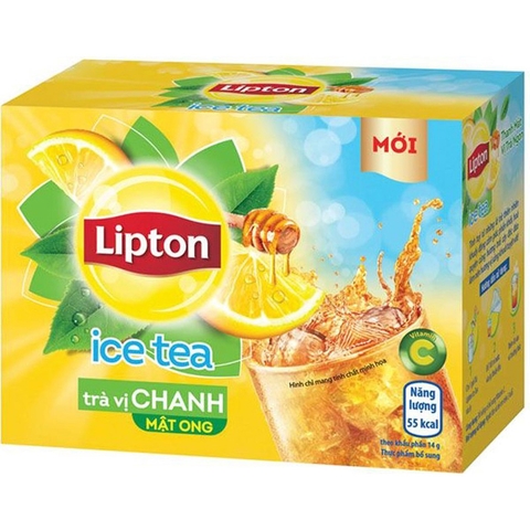 Trà Chanh Lipton hộp 16x14G LIPTON Ice Tea 檸檬紅茶包 16*14g