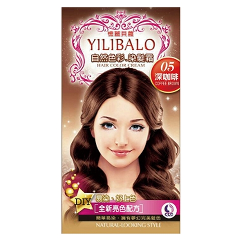 Thuốc nhuộm tóc Yilibalo Coffee Brown-05 YILIBALO Hair Color Coffee Brown染髮-05