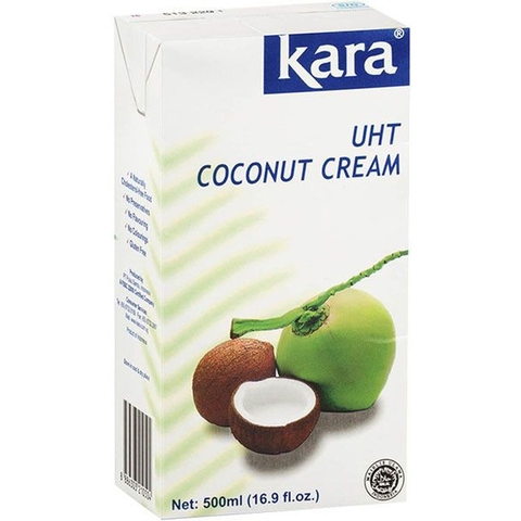 Kem Dừa Tiệt Trùng KARA hộp 500ml KARA UHT Coconut Cream 椰漿 (藍) 500ml