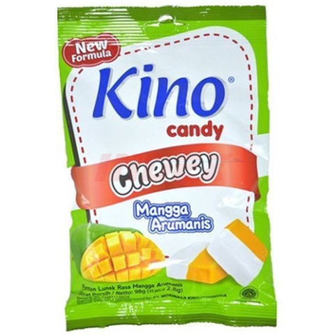 Kẹo Xoài KINO gói 125g KINO Permen Mangga 芒果軟糖 100g