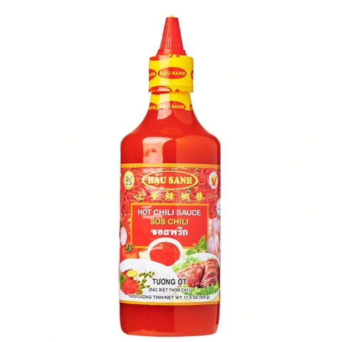 Tương ớt Hậu Sanh chai 500g HAU SANH Hot Chilli Sauce 辣椒醬 500g