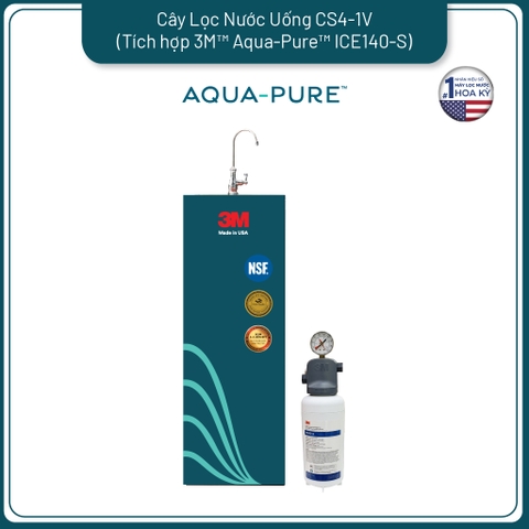Cây Lọc Nước Uống Trực Tiếp 3M CS4-1V (Tích Hợp Máy Lọc Nước 3M ICE140-S)