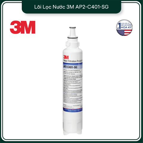 Lõi Thay Cho Máy Lọc Nước Nóng Lạnh Để Bàn 3M HCD-2 (Mã lõi AP2-C405-SG)