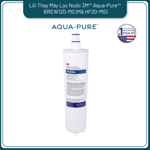 Lõi Thay Cho Máy Lọc Nước 3M BREW120-MS (MÃ HF20-MS)