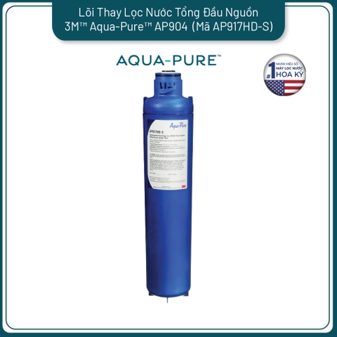 Lõi Thay Thế Cho Máy Lọc Nước Tổng Đầu Nguồn 3M AP904 (Mã AP917HD-S)
