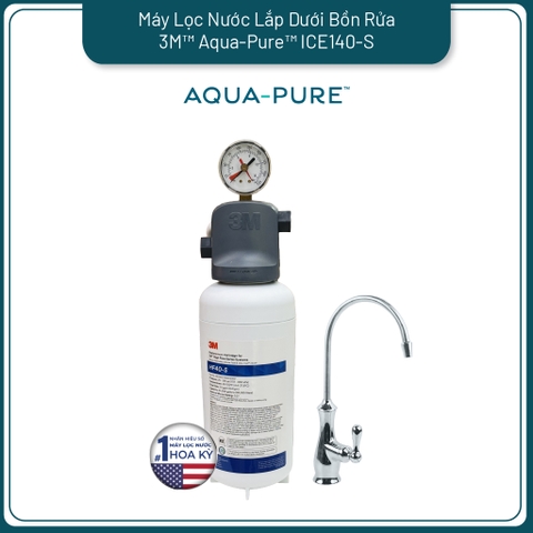 Máy Lọc Nước Lắp Dưới Bồn Rửa 3M ICE140-S Kèm Vòi 3M