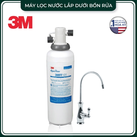 Máy Lọc Nước Lắp Dưới Bồn Rửa 3M FF100 Kèm Vòi 3M
