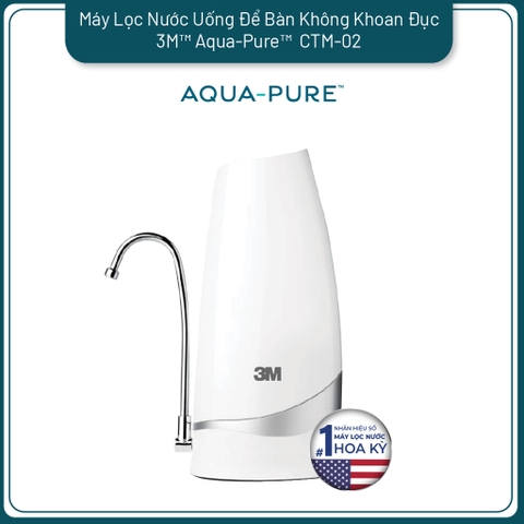 Máy Lọc Nước Uống Để Bàn Không Dùng Điện 3M CTM-02