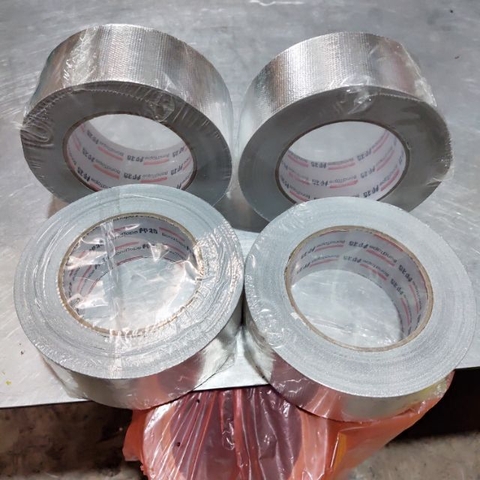 Băng keo bạc sợi vải thủy tinh 5cm-50m