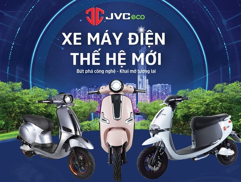 TOP 3 mẫu xe máy điện thế hệ mới của nhà JVC ECO
