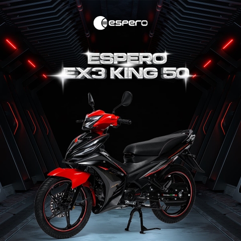 “CHIẾN” MỌI CUNG ĐƯỜNG VỚI XE MÁY ESPERO EX3 KING 50