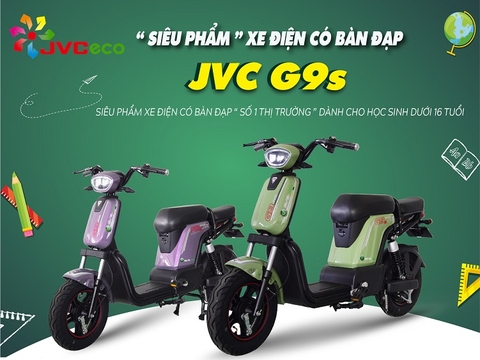 JVC G9S – XE ĐIỆN CÓ BÀN ĐẠP HOT NHẤT 2023 – 2024