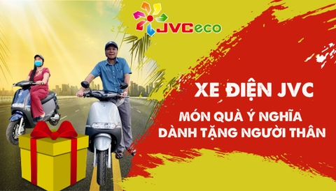 Xe điện JVC – Món quà ý nghĩa dành cho người thân