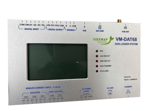 THIẾT BỊ THU THẬP VÀ TRUYỀN DỮ LIỆU DATALOGGER - VM-DAT68