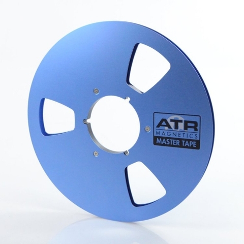 Master Tape 1/4″ Empty 10.5″ NAB Metal Reel Cardboard Box