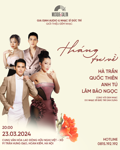 MUSIQUE DE SALON 11 | THÁNG TƯ VỀ | HÀ NỘI