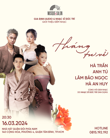 MUSIQUE DE SALON 11 | THÁNG TƯ VỀ | TP HCM