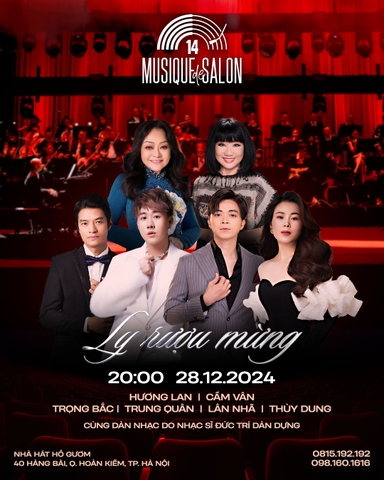 MUSIQUE DE SALON 14 | LY RƯỢU MỪNG | HÀ NỘI