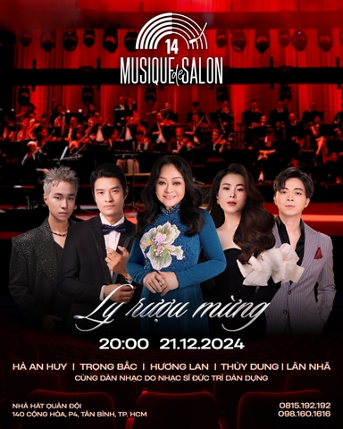 MUSIQUE DE SALON 14 | LY RƯỢU MỪNG | TP HCM