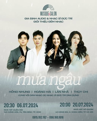 MUSIQUE DE SALON 13 | MƯA NGÂU