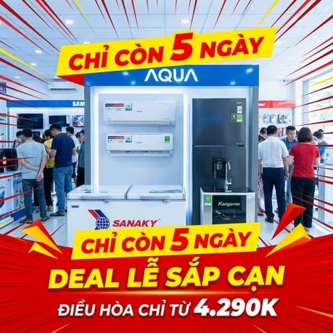 Chỉ Còn 5 Ngày: Săn Deal Gia Dụng Sắp Hết Hàng Tại Bắc Giang Trước Khi Vào Hè